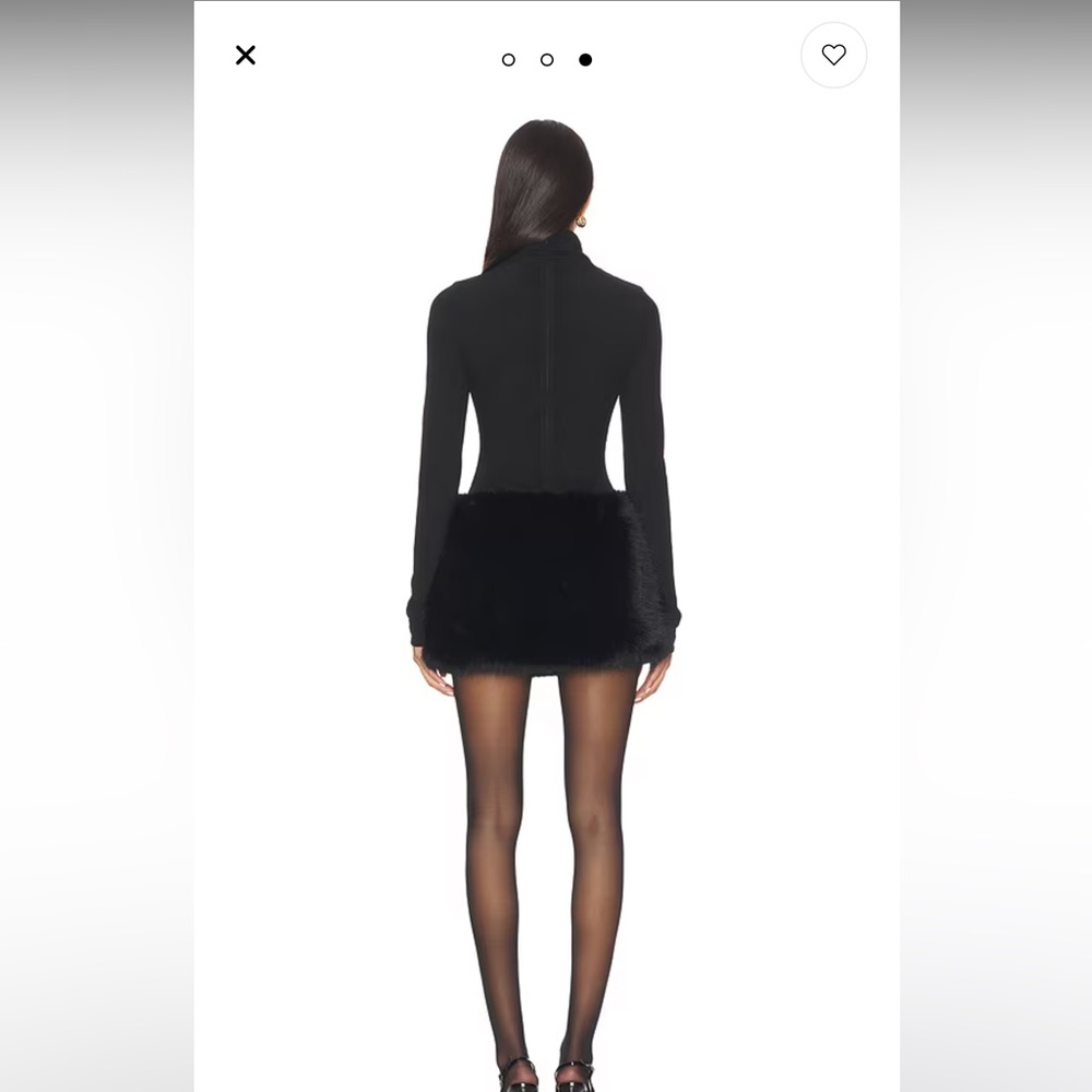 Lovers + Friends Sofia Mini Dress in Black XS